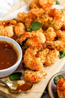 Coconut Shrimp with dip